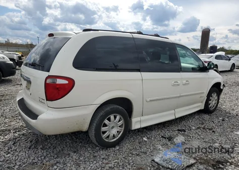 2006 Chrysler Town & Country Touring из США, поврежденный, VIN 2A4GP54L86R617442
